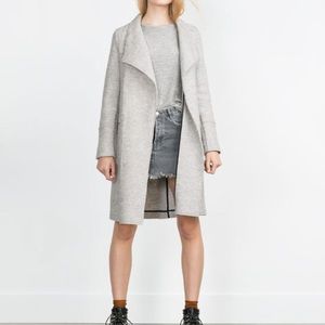 Zara Long Grey Coat